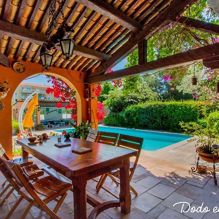 Villa Warm House With Swimming Pool And Garden - Dodo Et Tartine *